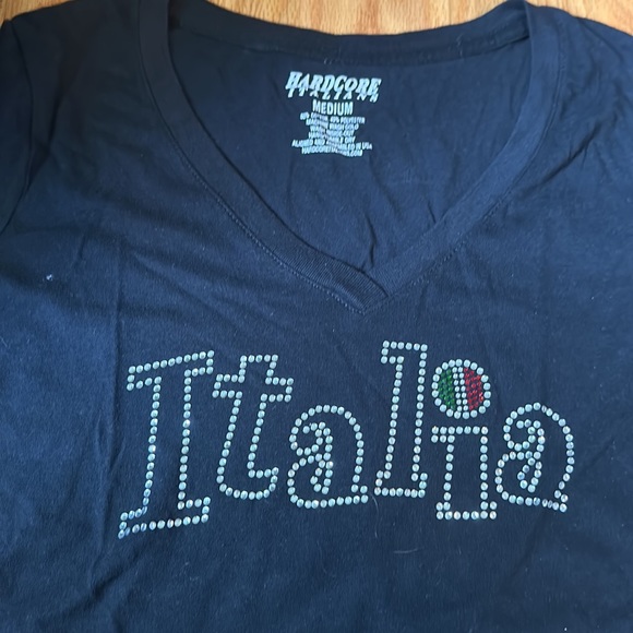 Black Italia T-shirt - Picture 2 of 3